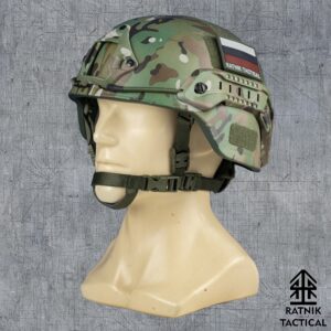 Бронешлем формата MICH 2000 / Бр1+ / NIJ IIIA NATO / Арамид / Полноухий / Мультикам