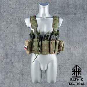 Разгрузка нагрудник / RT-25 Chest Rig / Cordura 1000D + IK Remissia / Олива