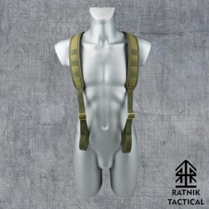 Подтяжки для боевых тактических поясов / Cordura 1000D + IK Remissia / Олива