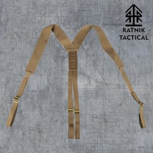 Подтяжки с резинкой на спине / Стандарт / Расцветка: койот, песок